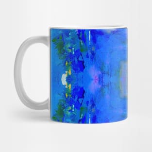 Blue Squared Mug